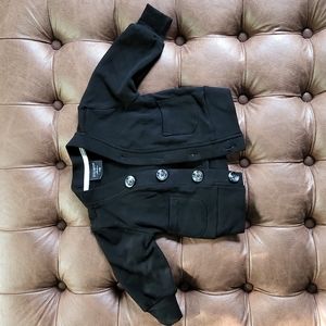 Little Bipsy Black Cardigan